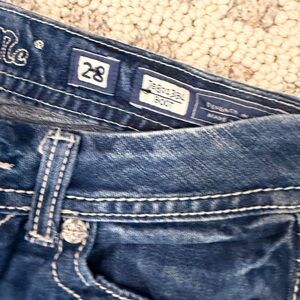 Miss Me Dark Blue Boot Cut Jeans